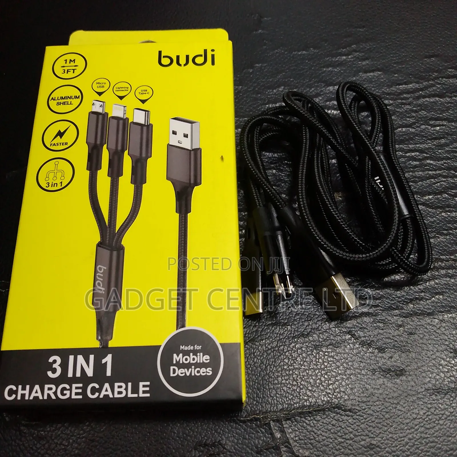 Brand New 3 In 1 Charge Cable Usb To Type C