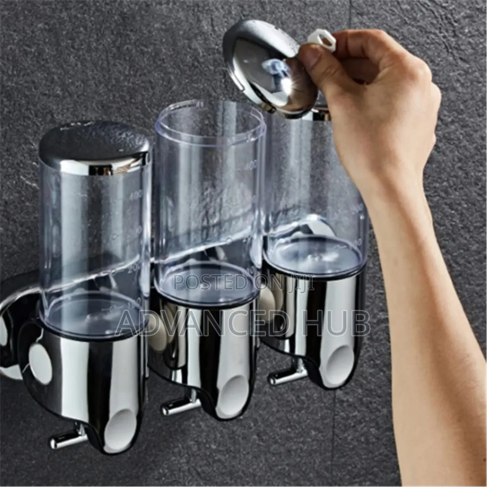 Wall Mounted Multi-Chamber Soap Dispenser