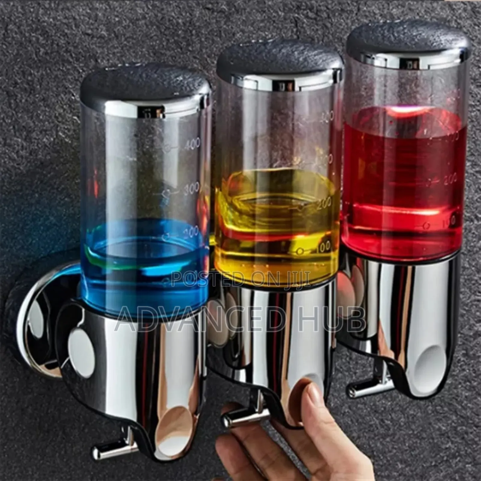 Wall Mounted Multi-Chamber Soap Dispenser