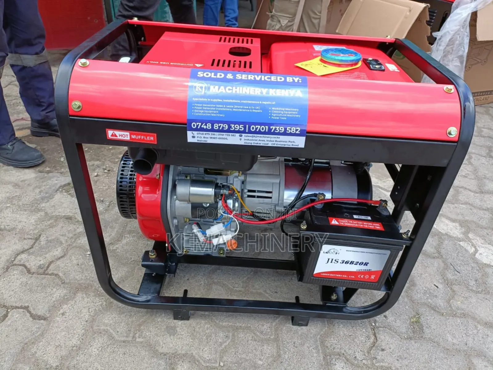 7.5kva Diesel Generator-open Type.