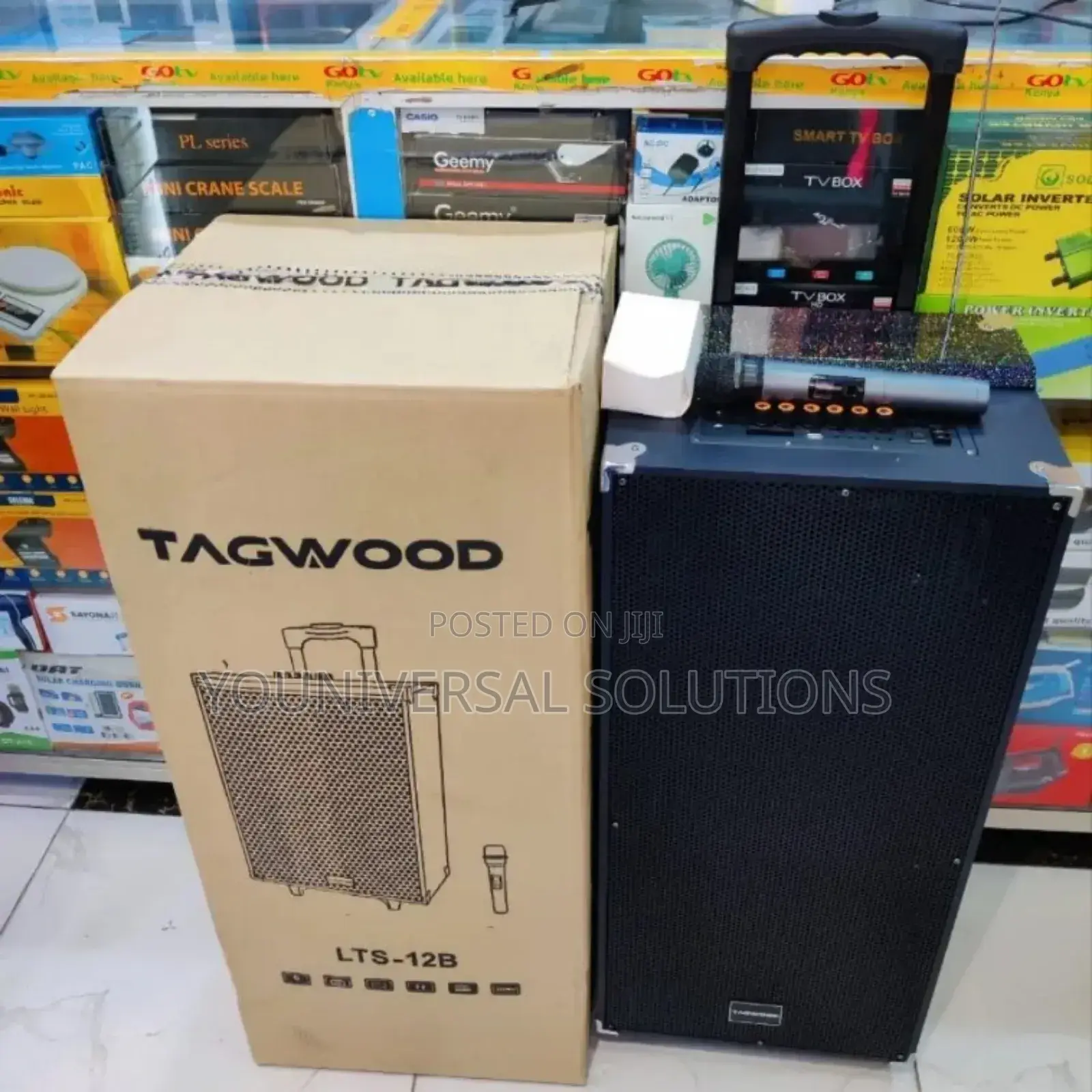 *Tagwood 12" 12b Rechargeable Portable Speaker*
*Has Double