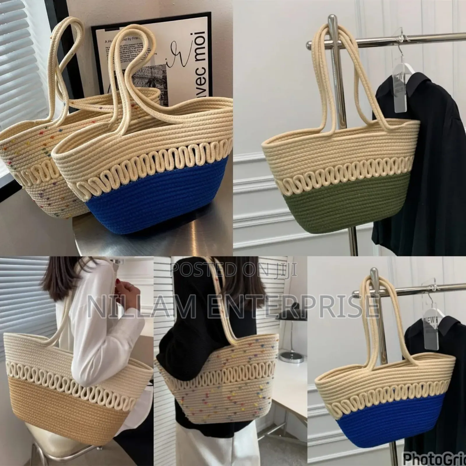 Fancy Woven Handbag