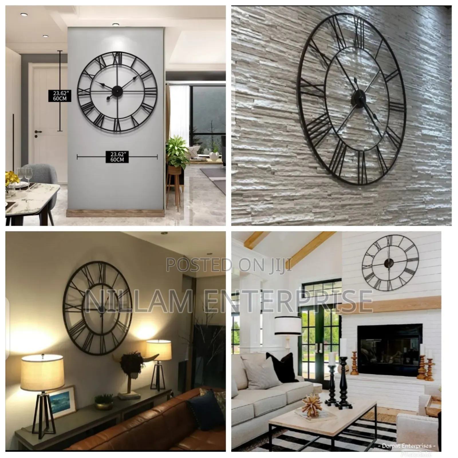 *Antique Roman Wall Clock
