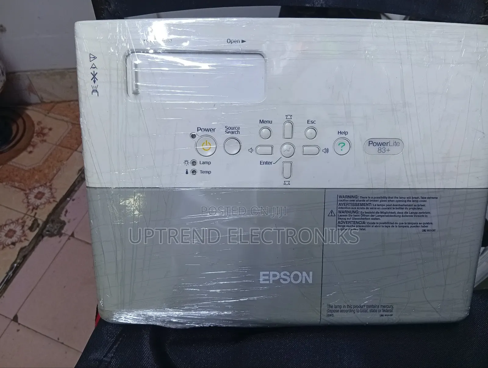 High-Clarity Epson Powerlite 83 Projector!