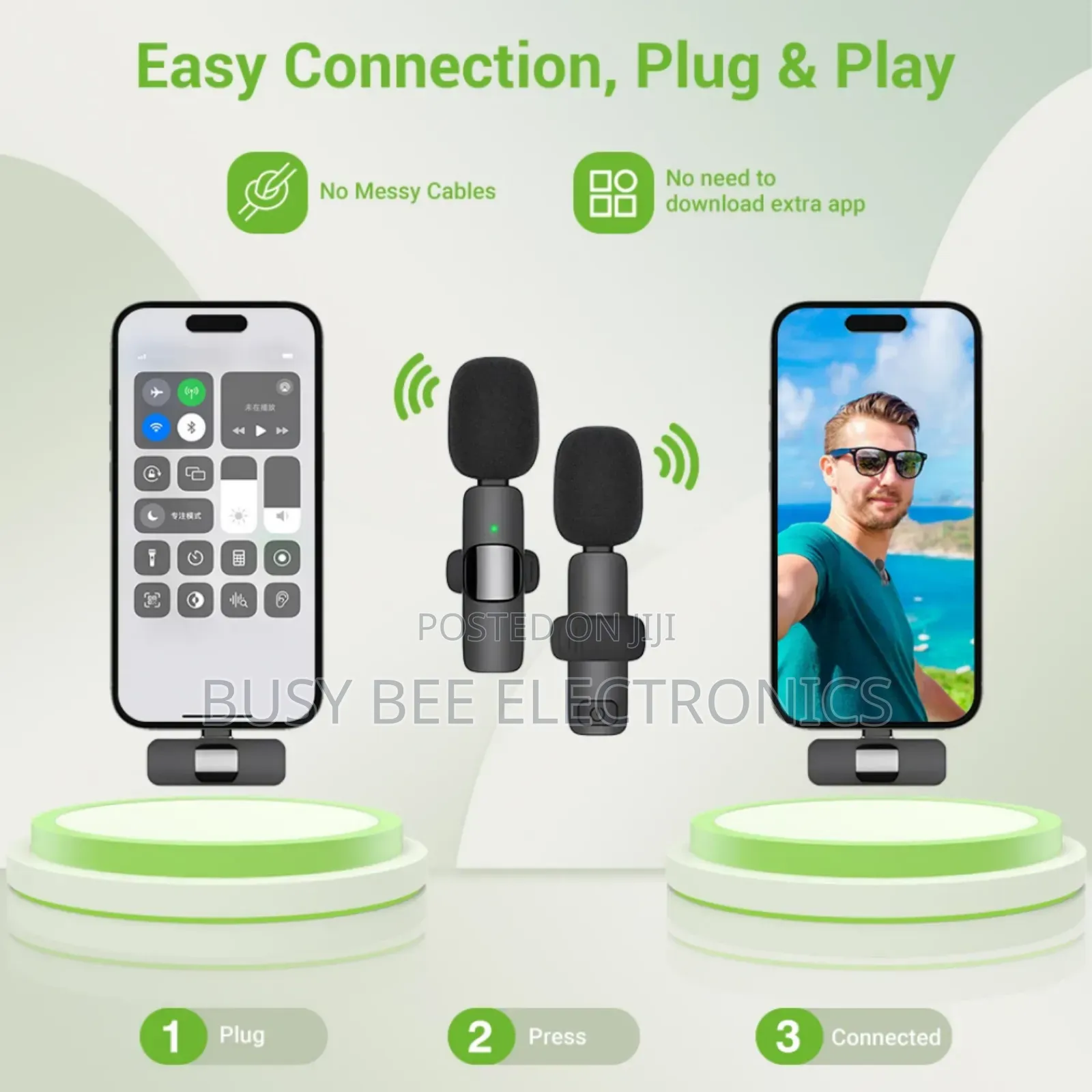 iPhone Lapel Microphone