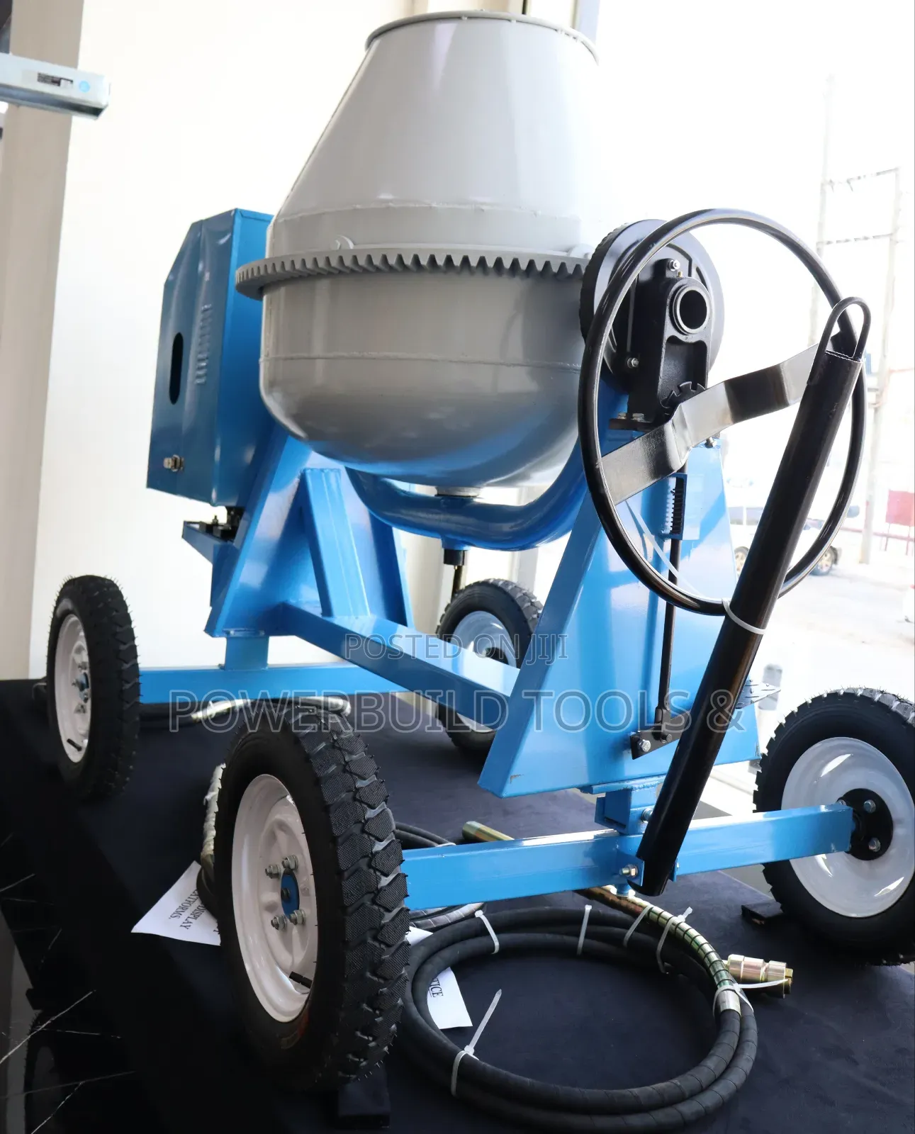 Aico 500l Diesel Powered With 10hp Engine Concrete Mixer