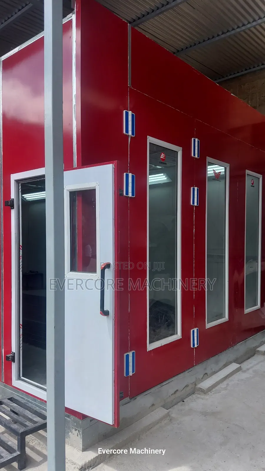 Commercial Diesel Heated Paint Spray Boothe Machine