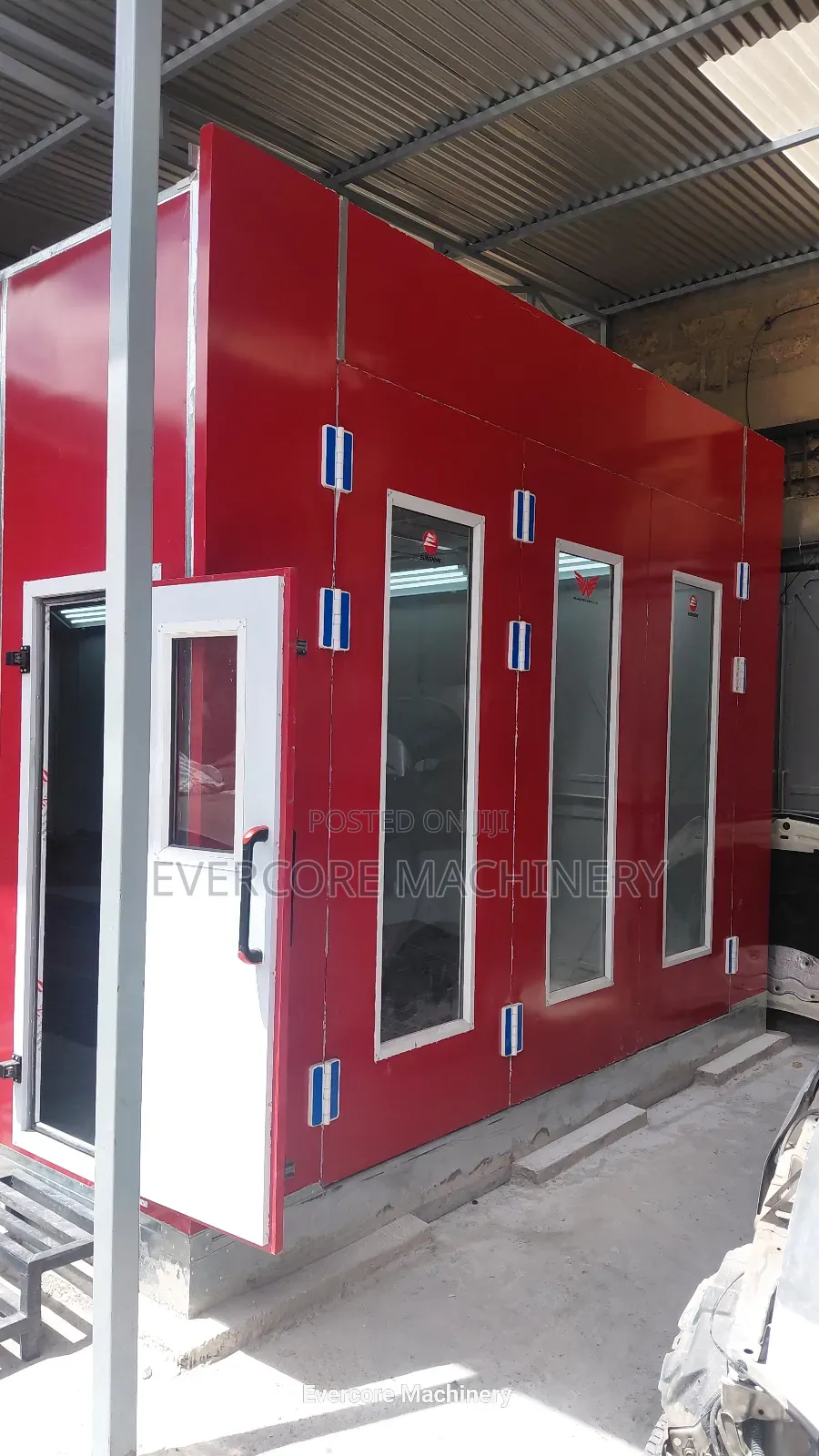 Commercial Diesel Heated Paint Spray Boothe Machine