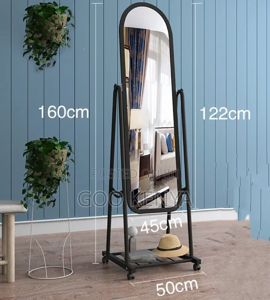 Home Mirror; Standing Wall-Mount Floor R Full-Length Body Mirror