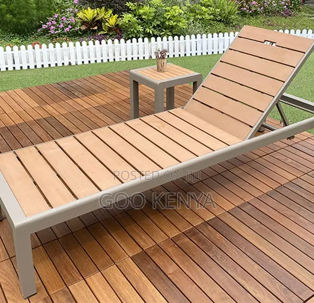 Home Lounge Chair; Heavy-Duty Outdoor Sun Lounger and Beach Chair