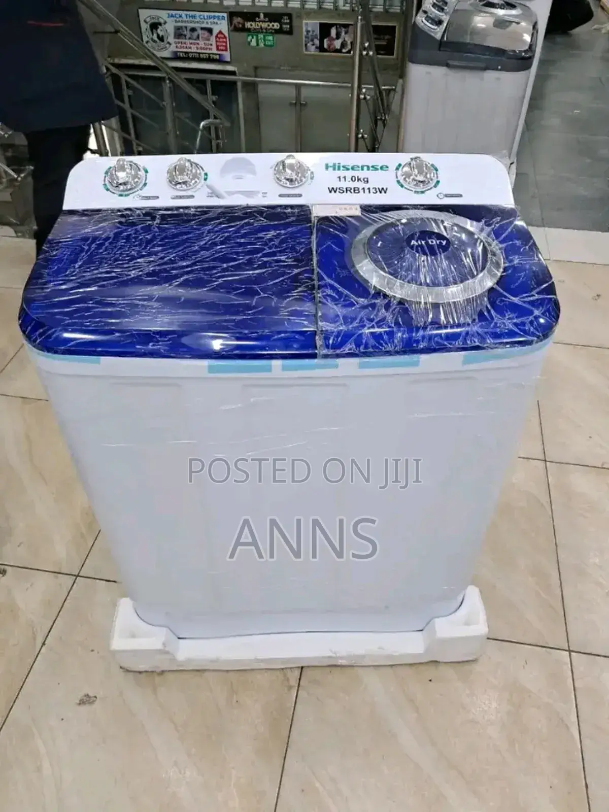 11 KGS Topload Washing Machine Hisense