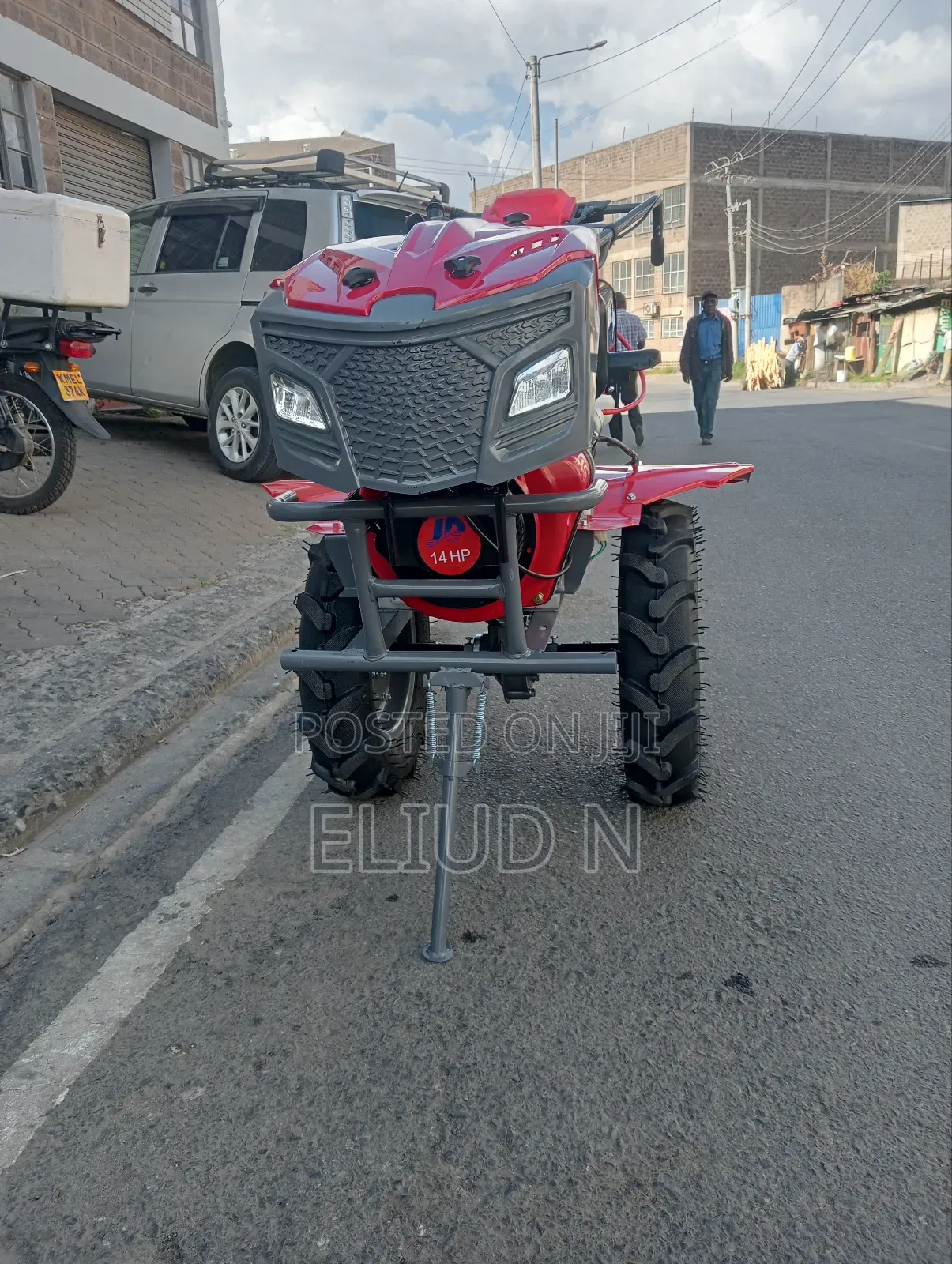 Heavy Duty Power Tiller With All Accessories