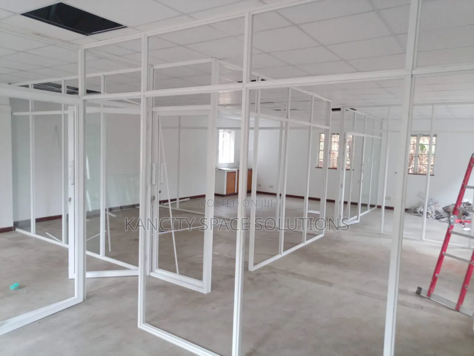 Aluminum Frame Fabrication Partitions