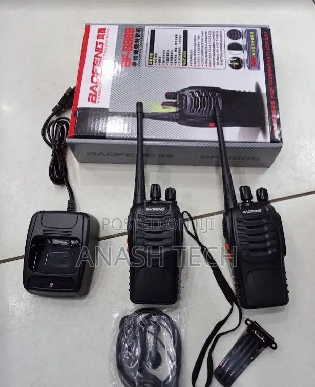 Digital Security Baofeng Bf888s Walkie Talkie Radio With Earpiece