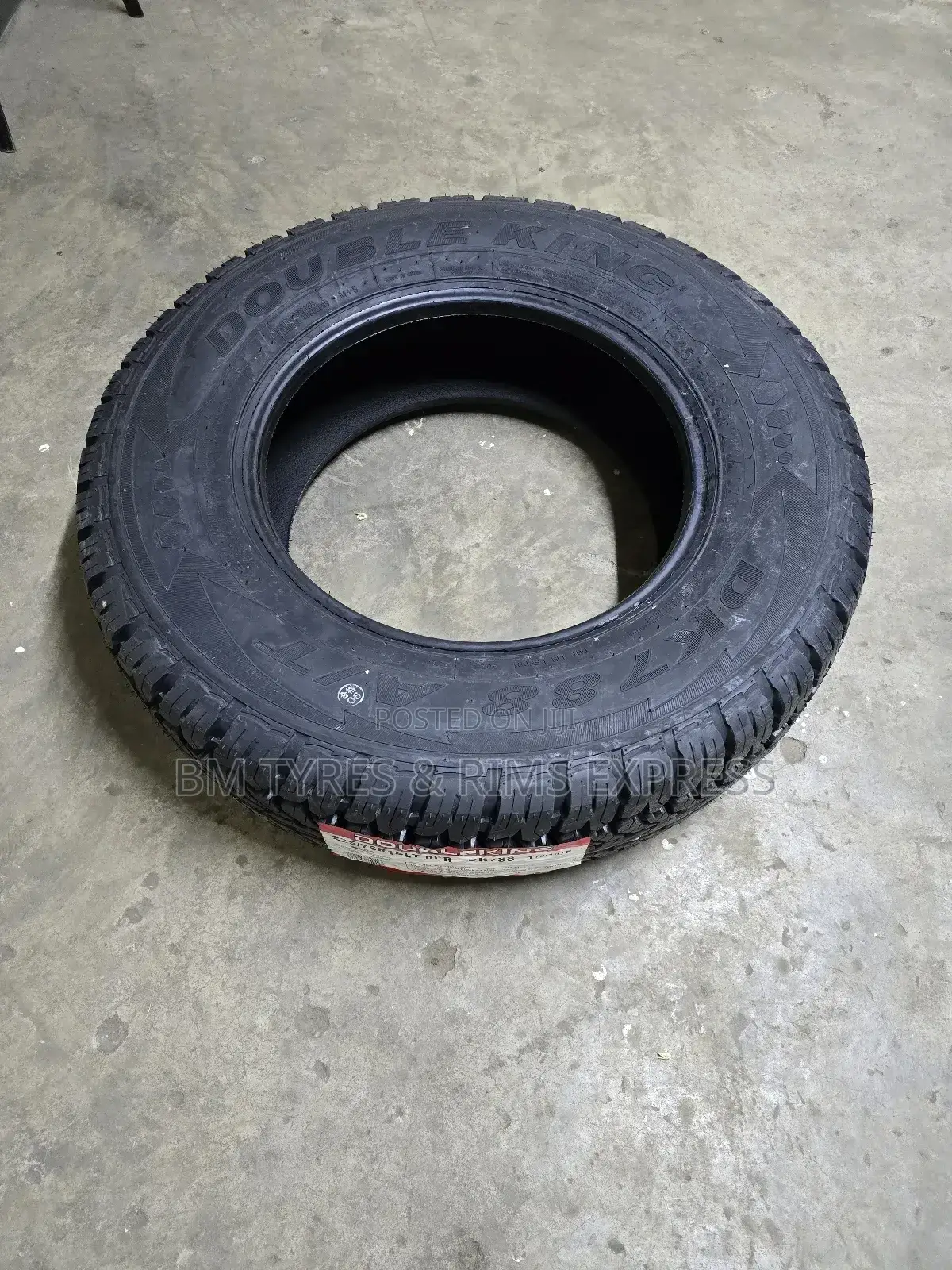 225 /75 R16 Doubleking Tyres (All Terrein) Commercial.
