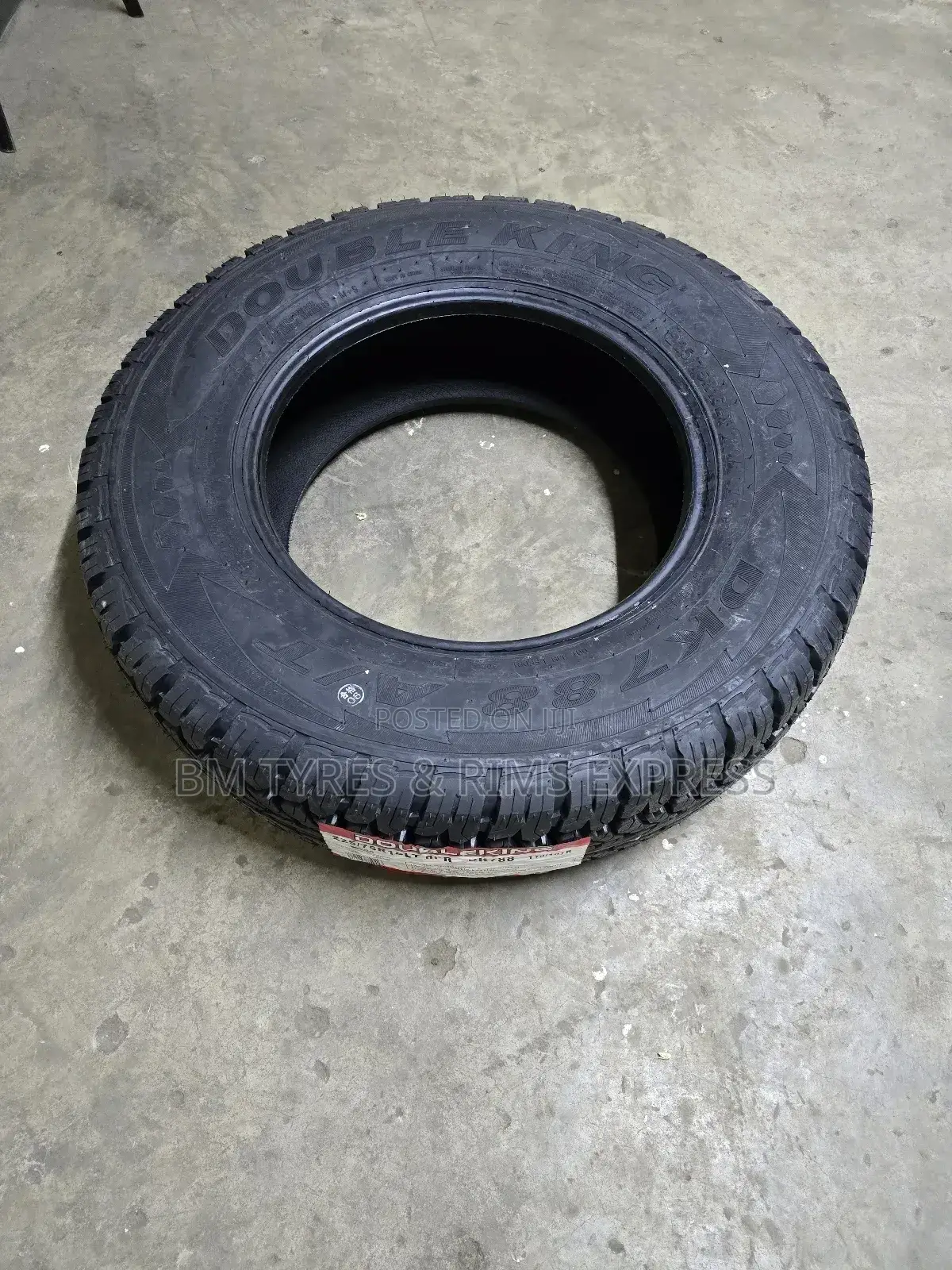 225 /75 R16 Doubleking Tyres (All Terrein) Commercial.
