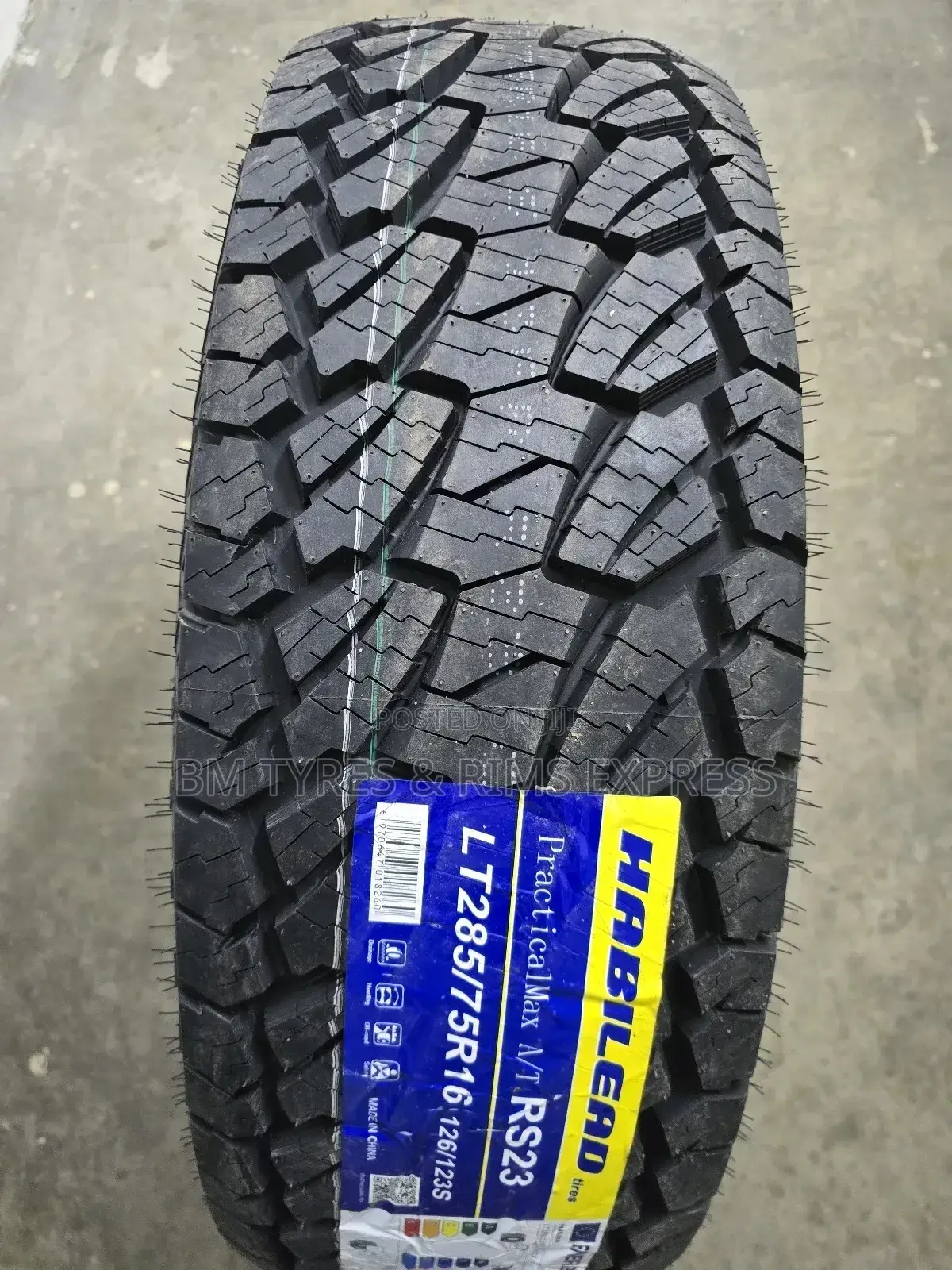 285 /75 R16 Habilead Tyres (All Terrein) Commercial.