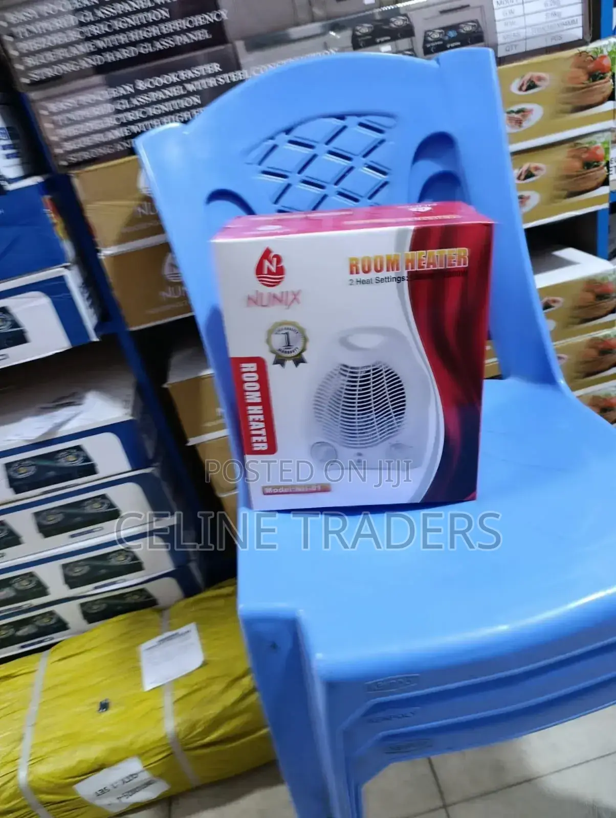 Nunix Portable Room Heater Two Heat Settings 1000/2000w