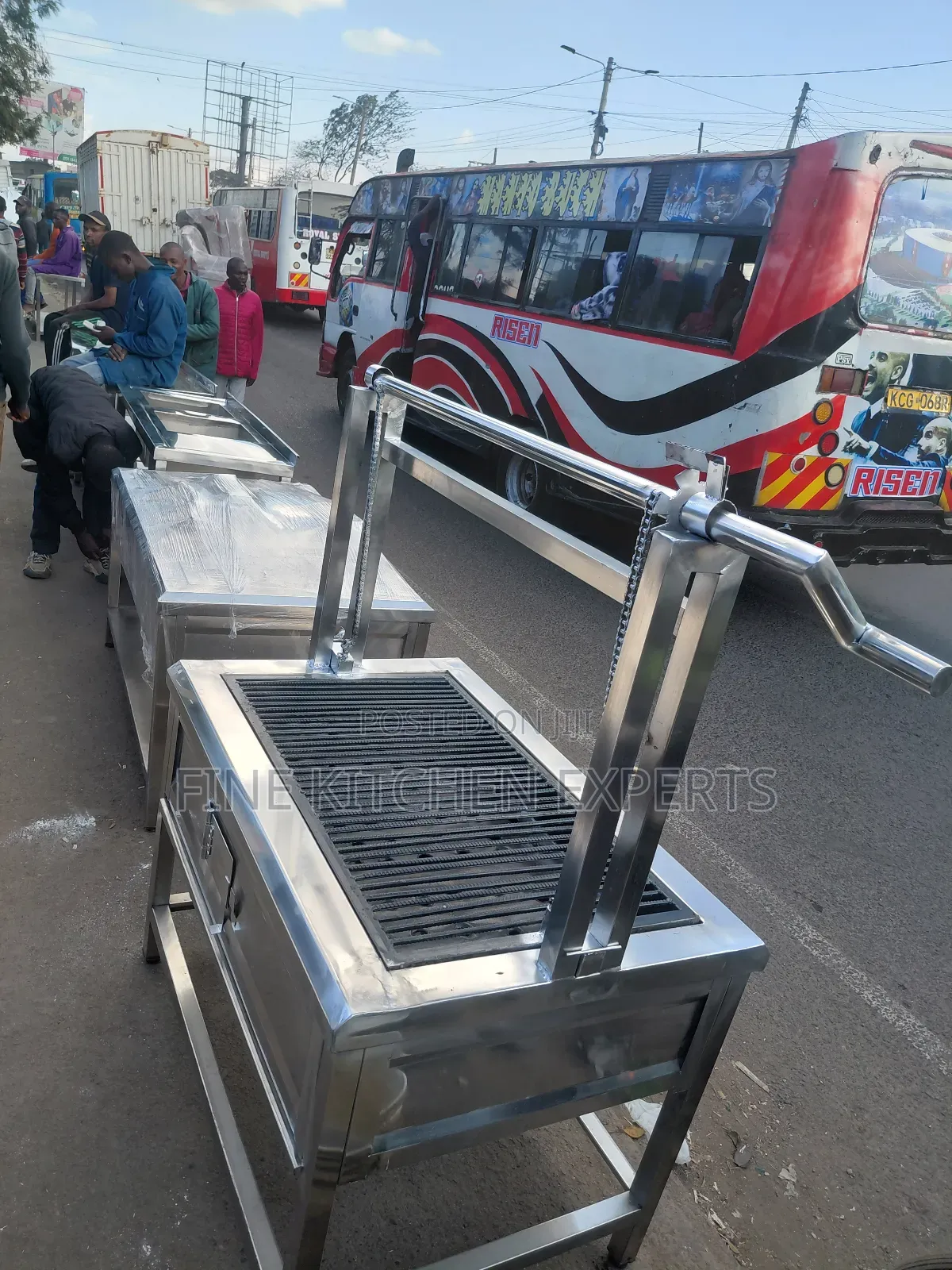 Modern Charcoal Grill