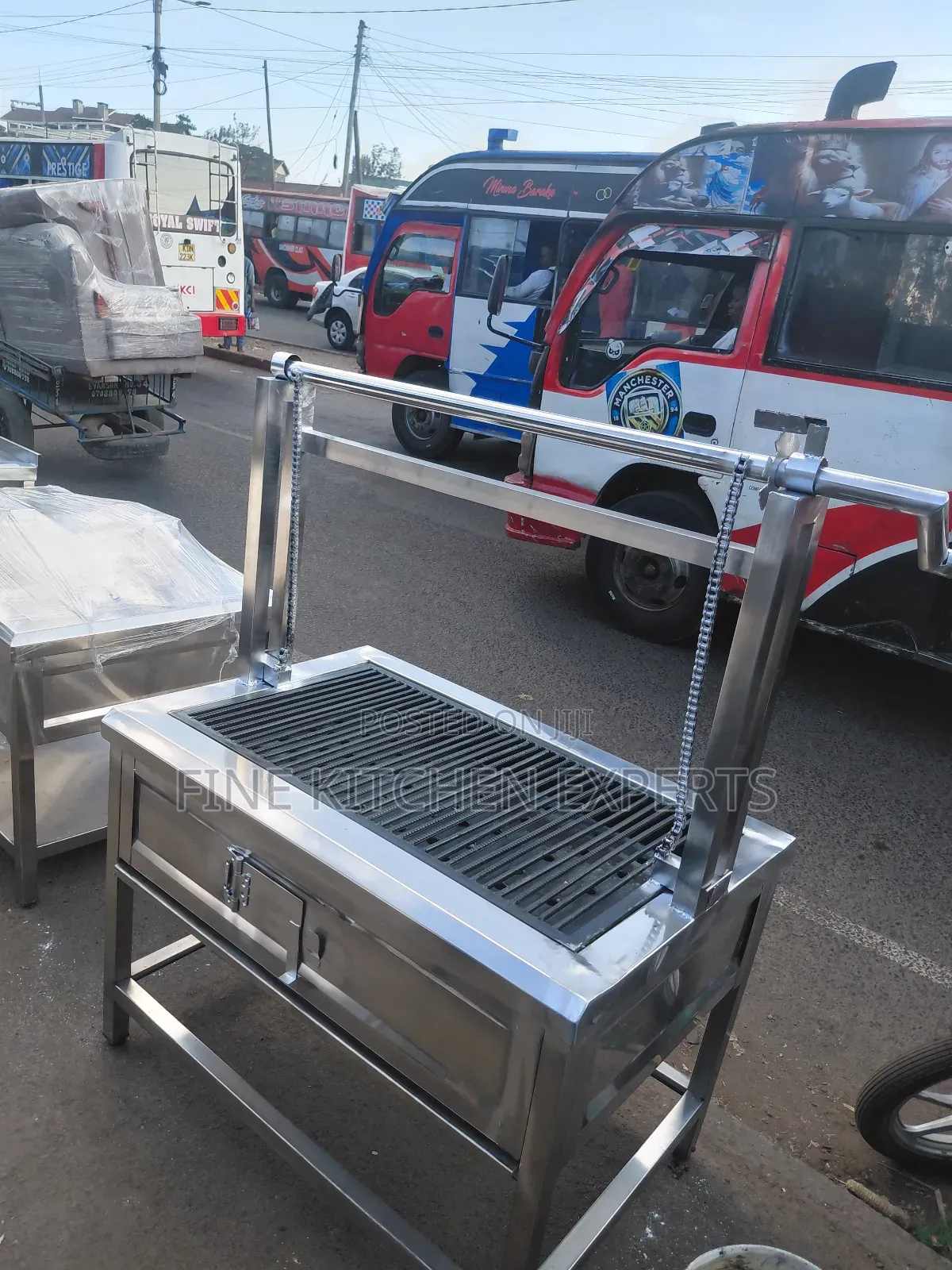 Modern Charcoal Grill