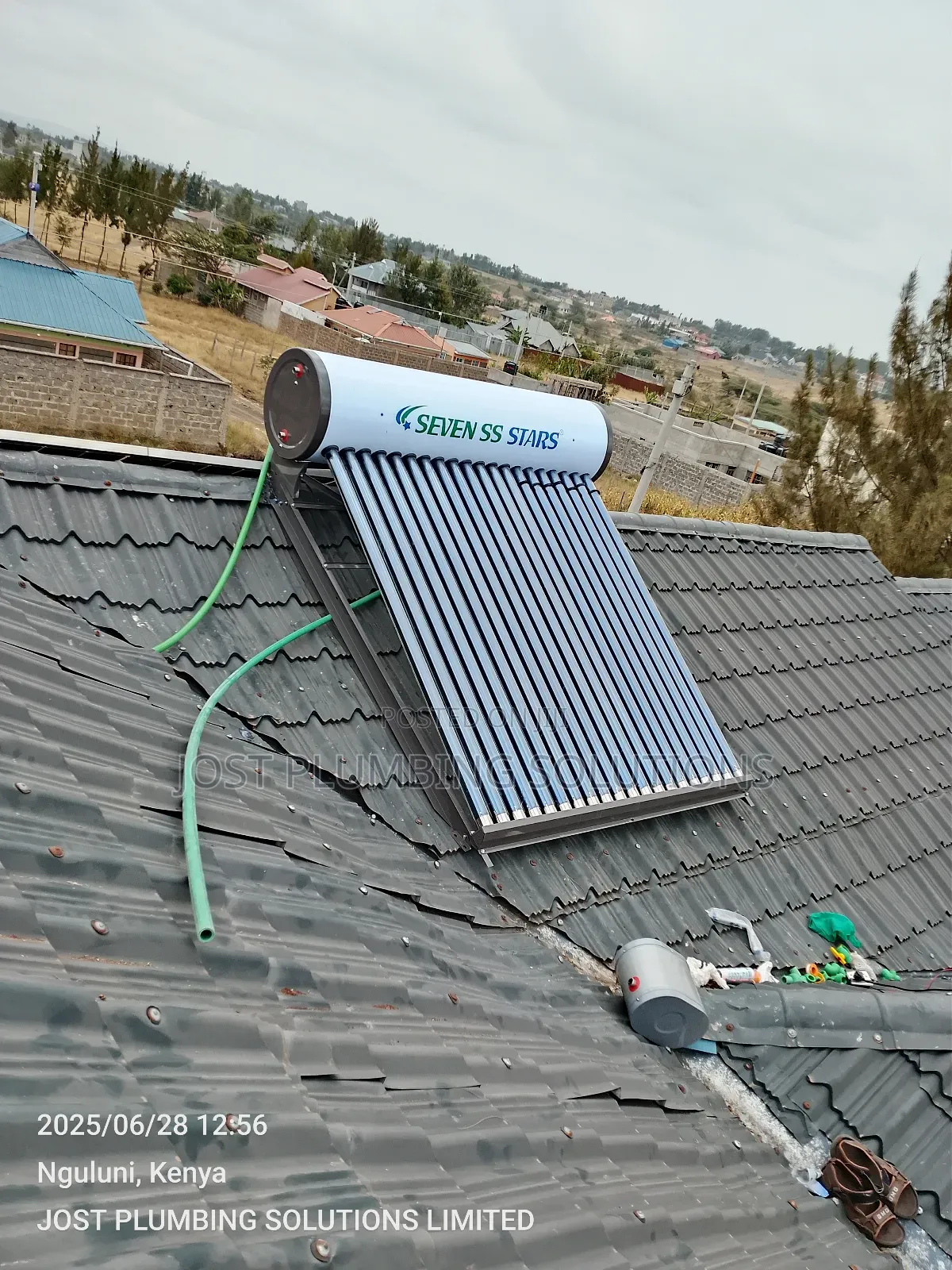 Stainless Steel Non Pressurized Solar Water Heater