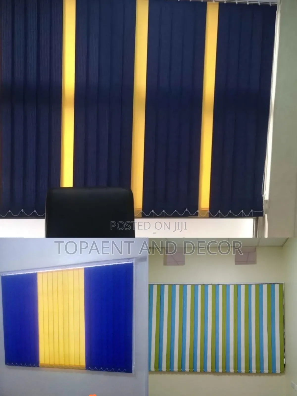 Heat Control Vertical Blinds for Sunny Rooms