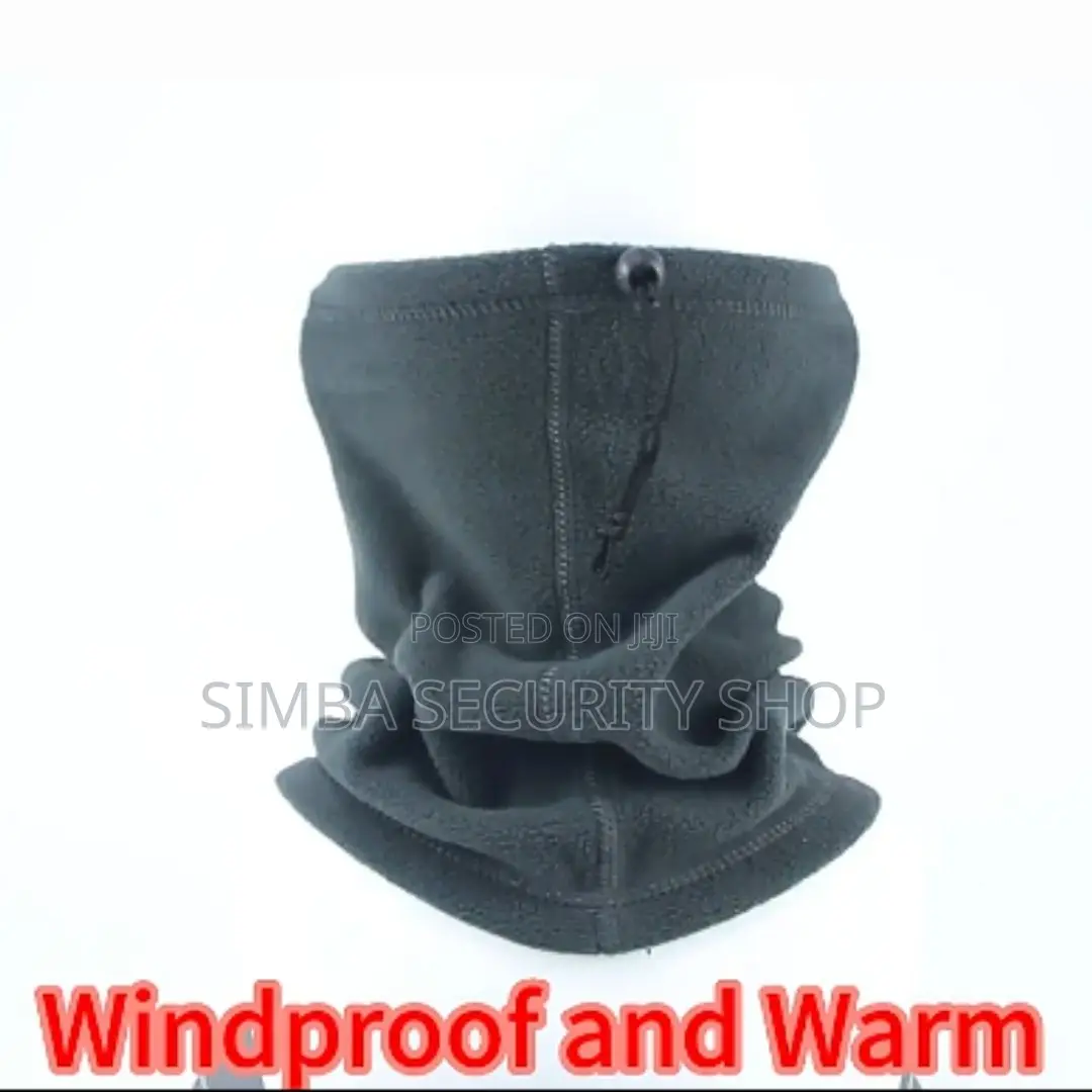Warm Winter Neck Gaiter Adjustable Half Mask Balaclava Heavy Fleece