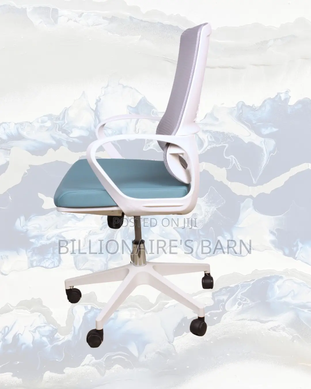 Premium Chair Mesh White | New | Same-Day Delivery Available