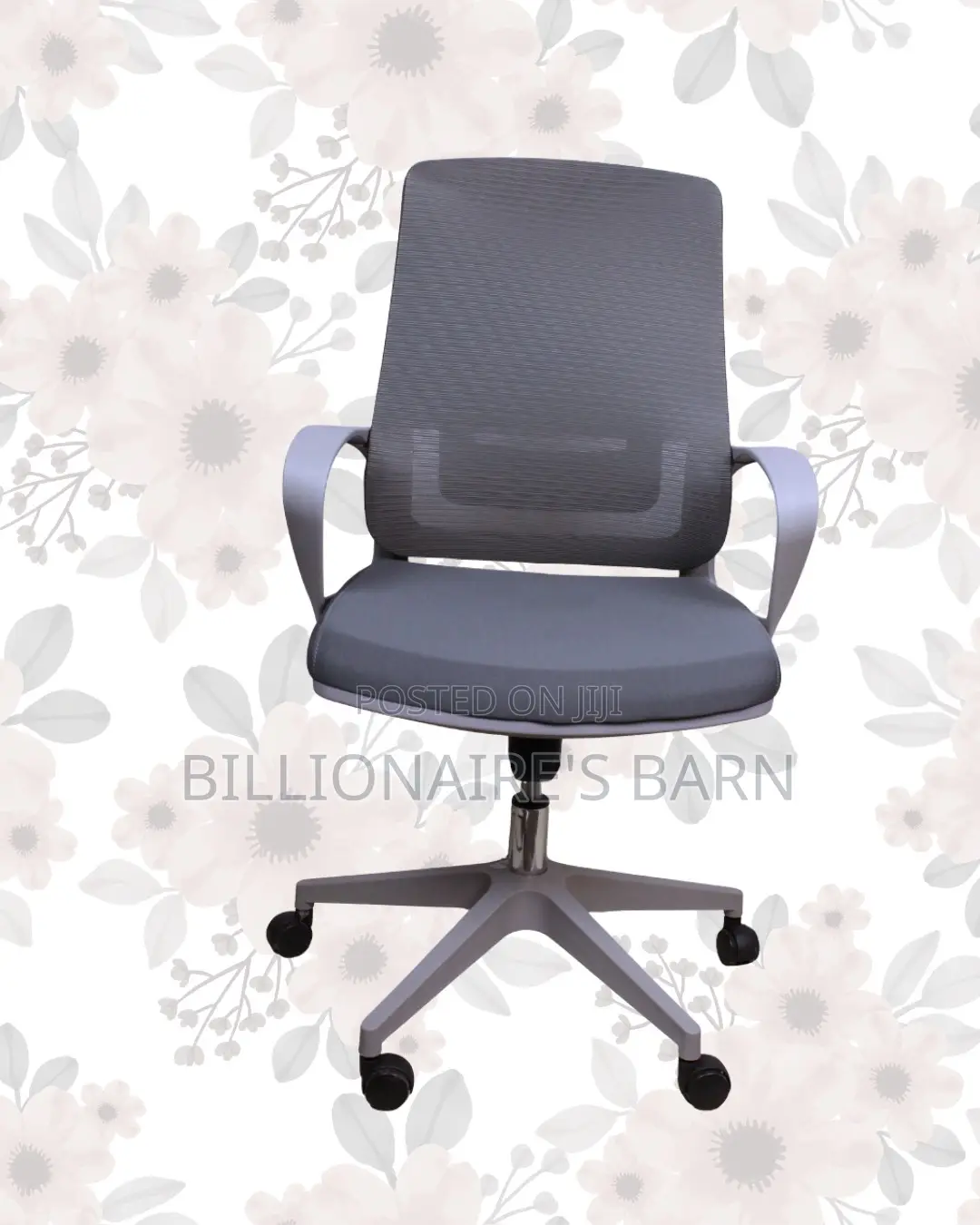 Durable Grey Backrest Mesh Ergonomic Mesh | Perfect for Home Office