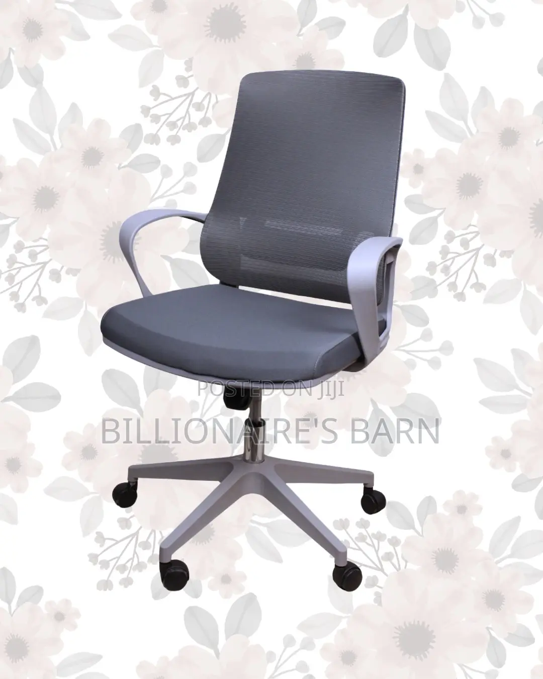 Durable Grey Backrest Mesh Ergonomic Mesh | Perfect for Home Office