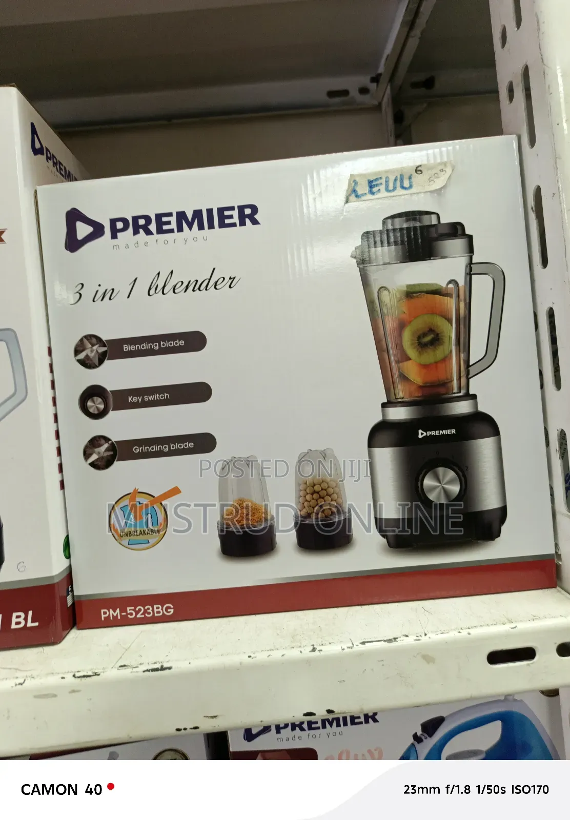 Quality Premier Blender 3 in 1