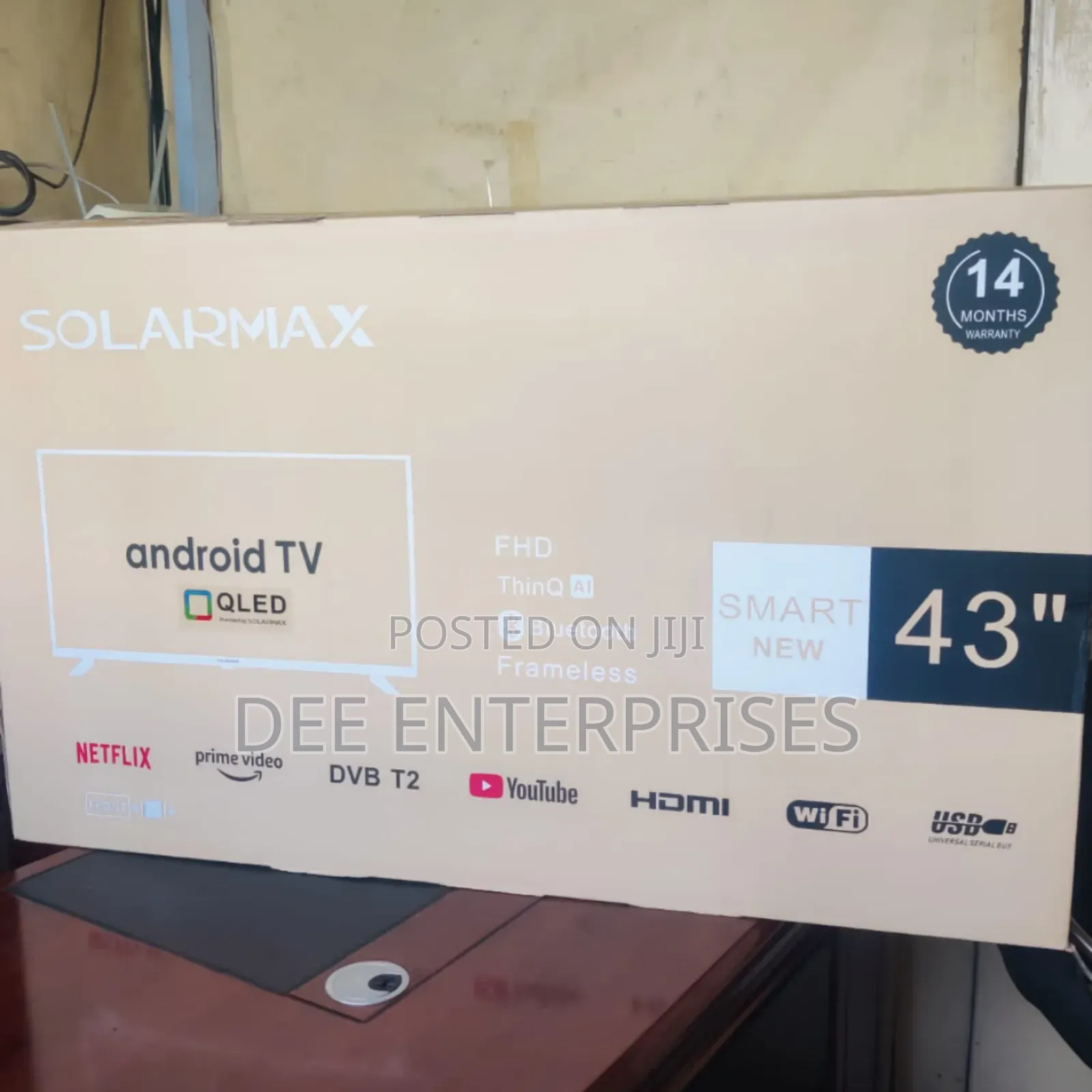 Solarmax 43" Android Qled Smart Tv
