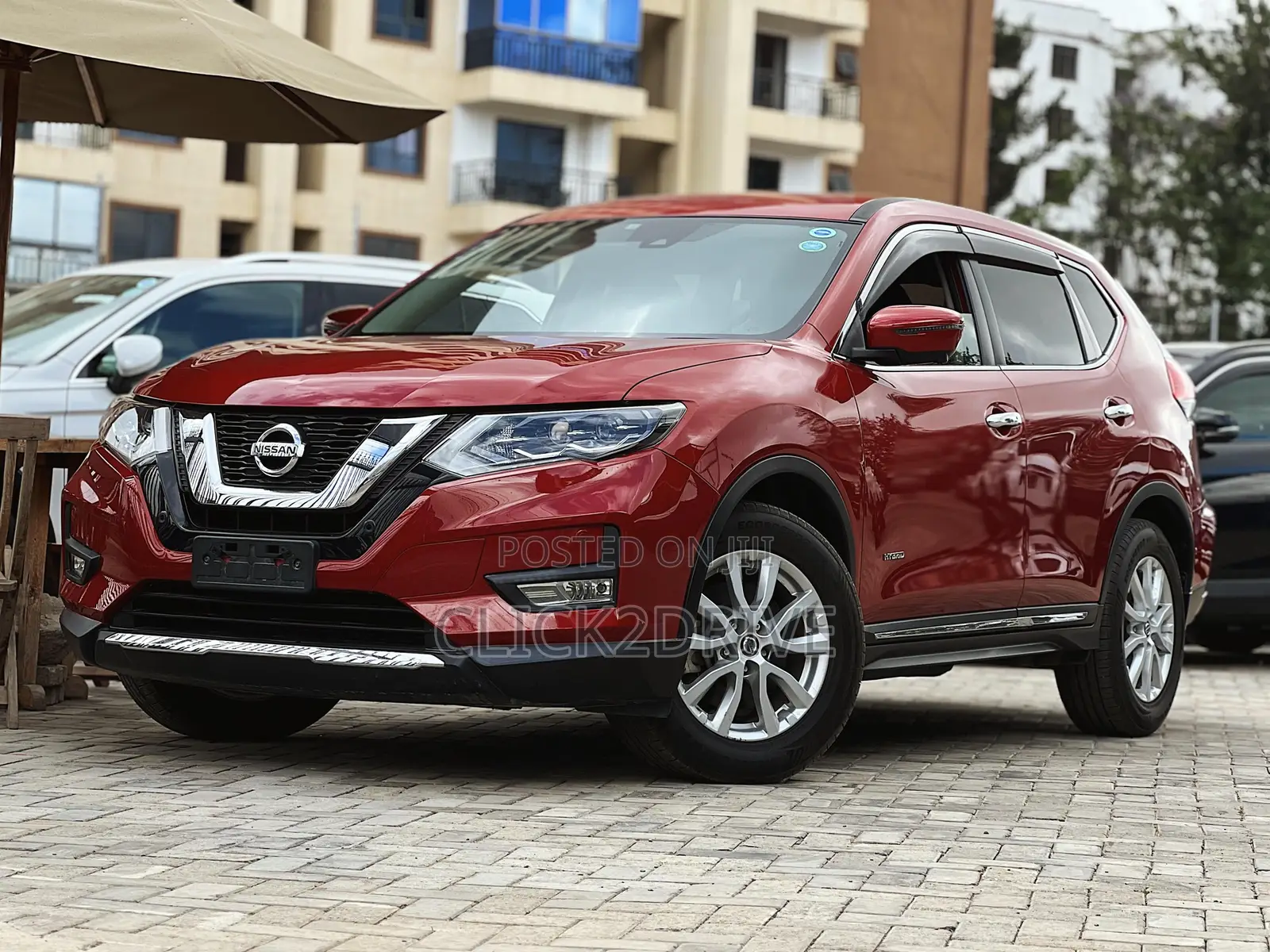 Nissan X-Trail 2.0 Hybrid AWD 2018 Red