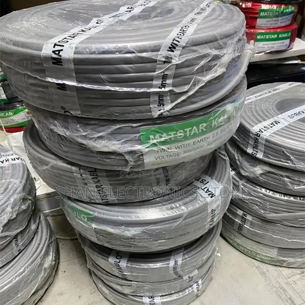 Electrical Wire Approved 2.5mm Twin Earth Electrical Wiring Cable