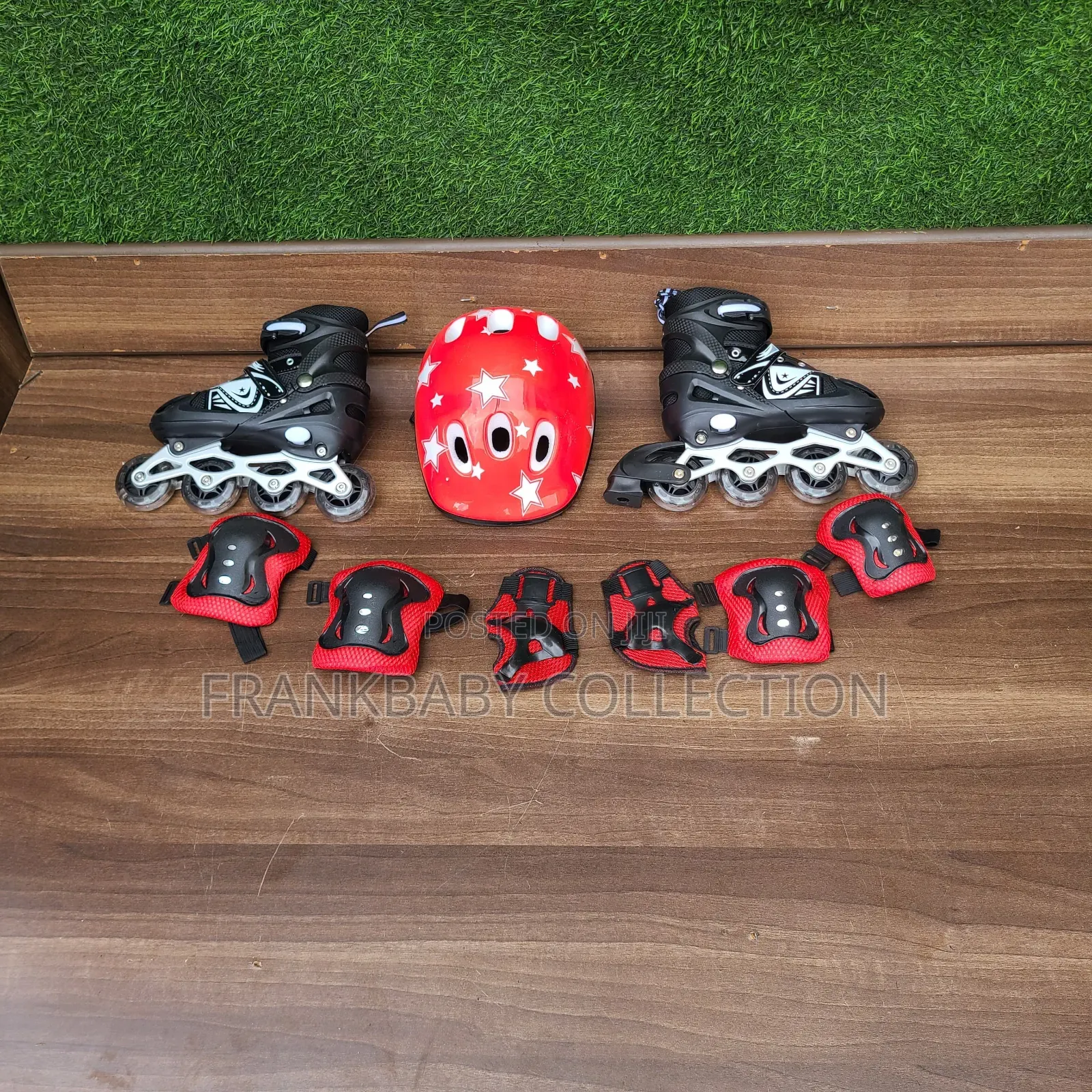 Galaxy, Kids Full Set Skates. Adjustable.