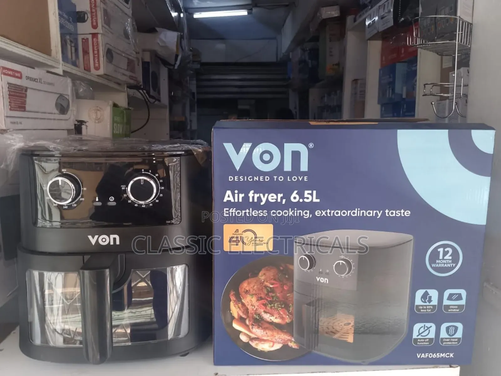 6.5 Litres Von Air Fryer