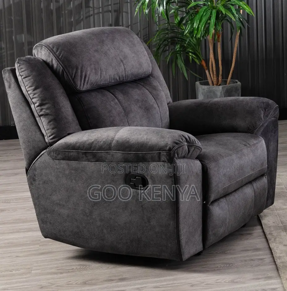 Home Sofa; Primecool Modern Leather Recliner Single Sofa