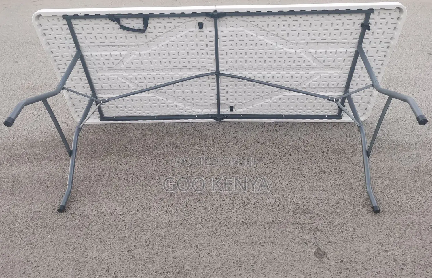 Home Table ;Ultradurable Portable Heavy-Duty Folding White Table