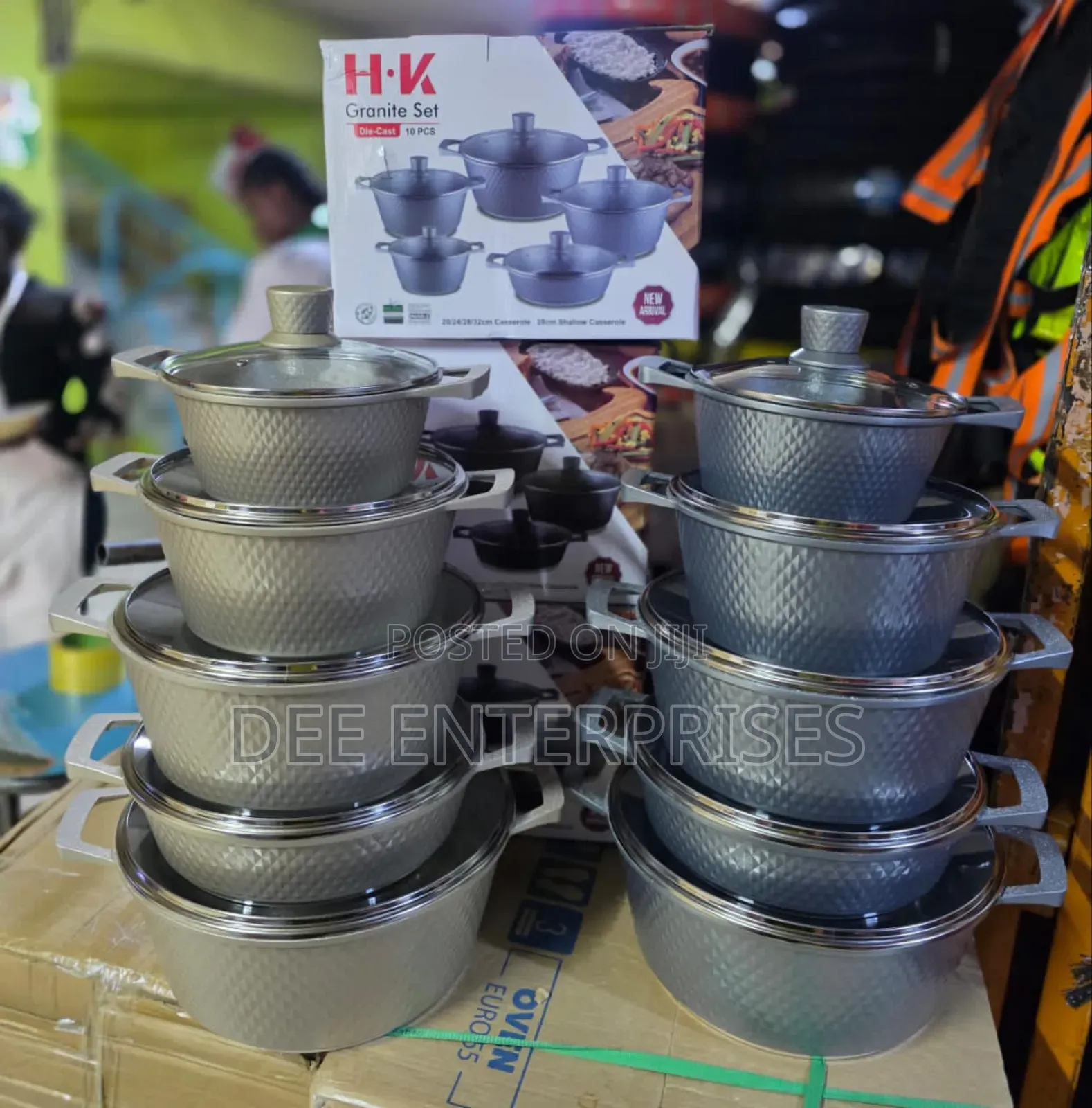 10pc H.K Cookware