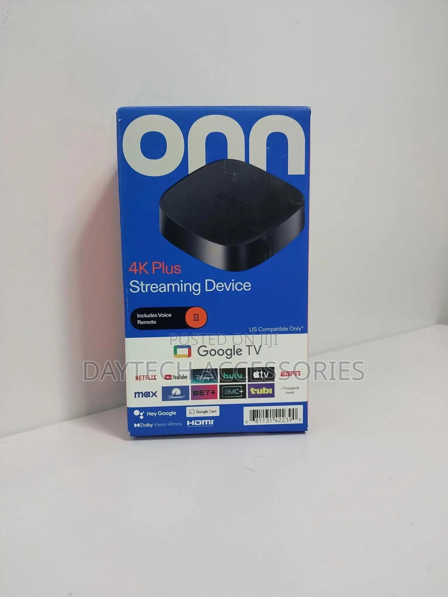 The Onn. Plus Streaming Device (2025 Model).