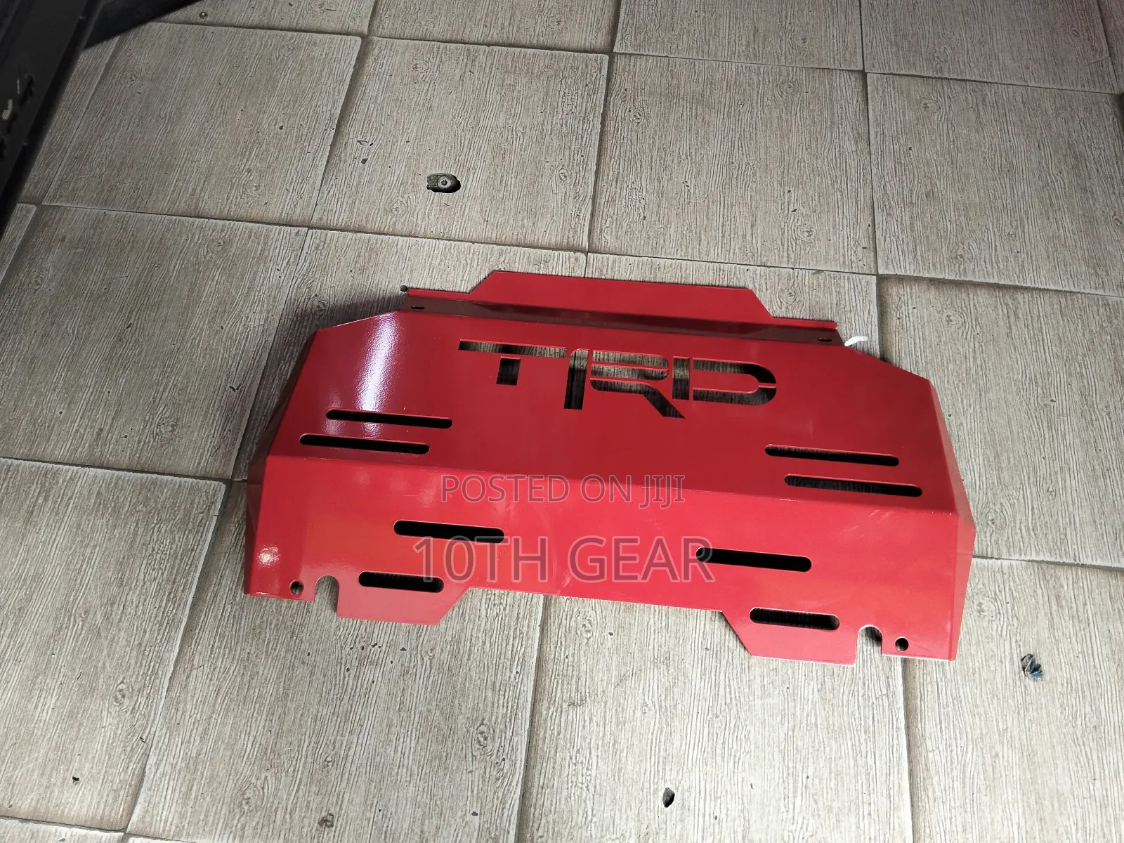 Skid Plate Hilux Revo With TRD Logo