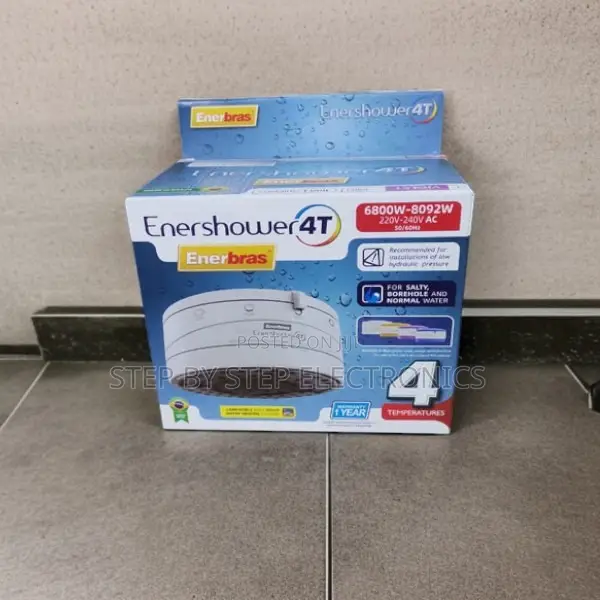 Enerbras Enershower 4t Durable Build Instant Shower Head Water Heater