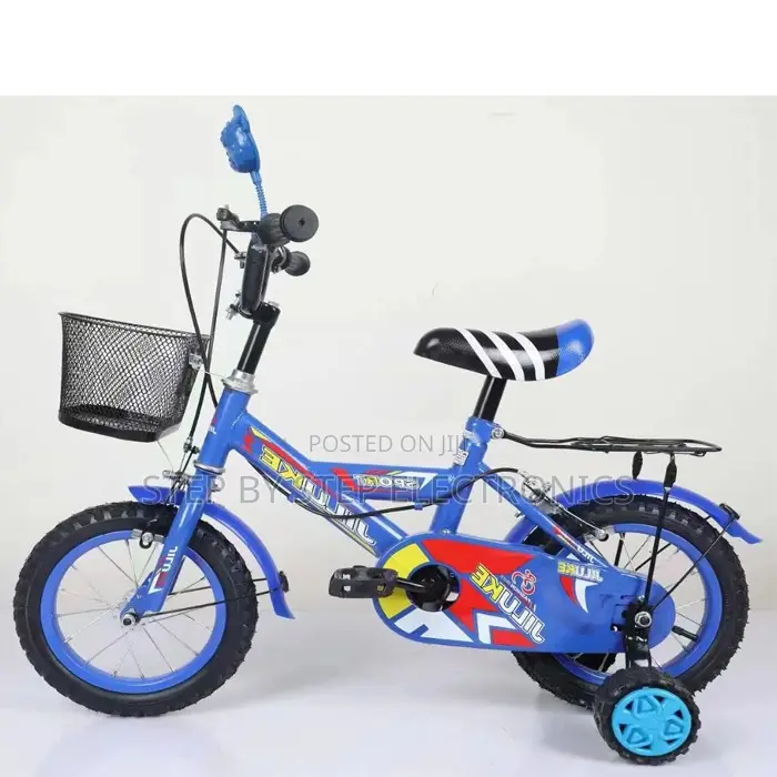 12 Inch Kids Bicycle Colorful Design Fun Safe Bike for Ages 2 to 5