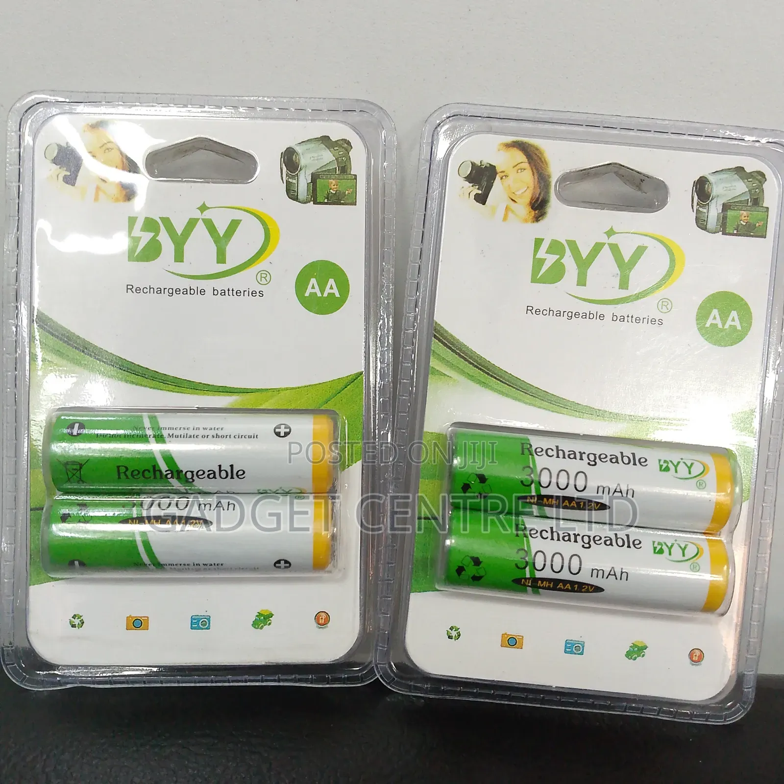 Byy Aa Rechargeable Battery Original