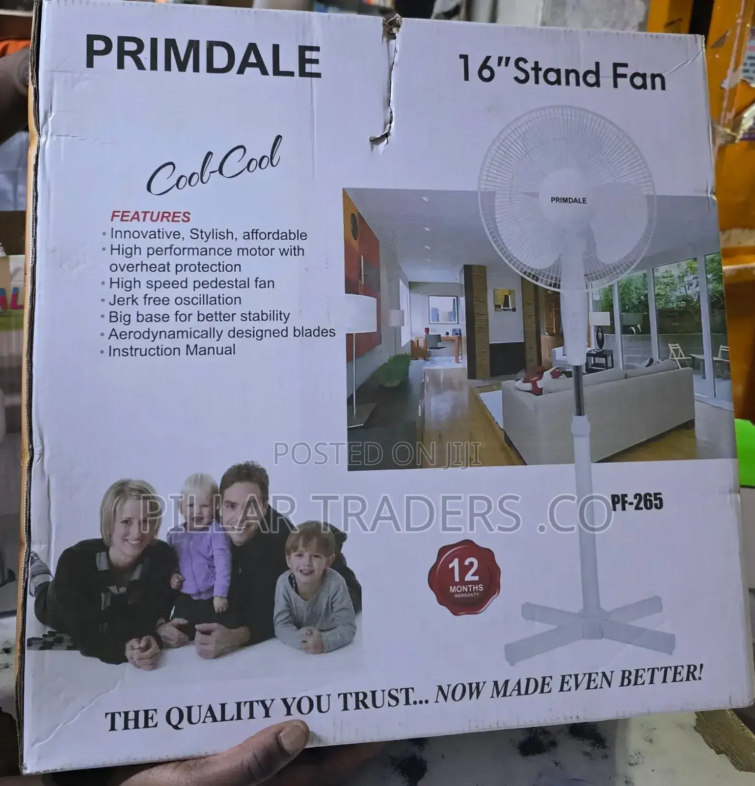 Primadale Standing Fan