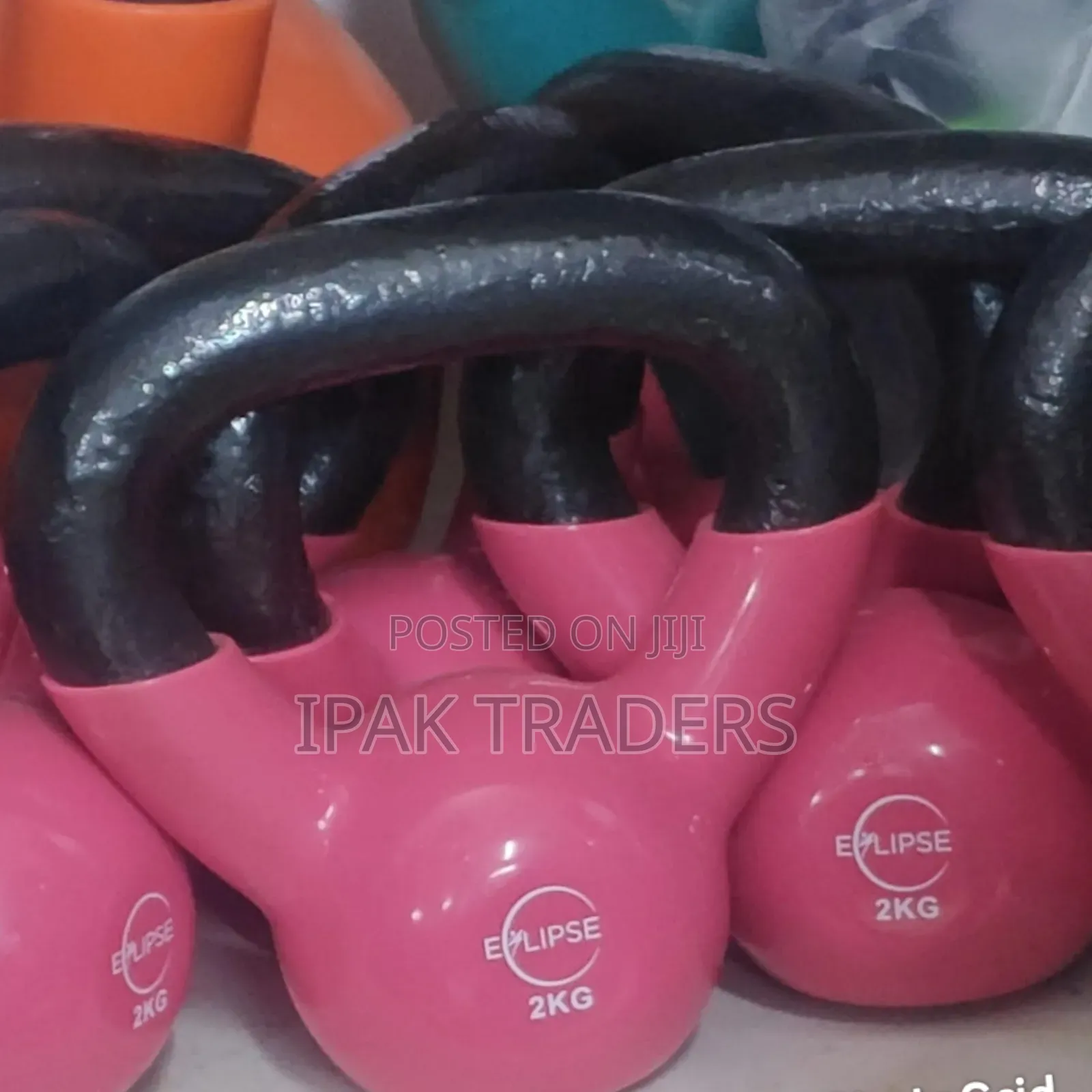 Vinyl Coated Kettlebells; Weight Calibrated With Comfortable Grip