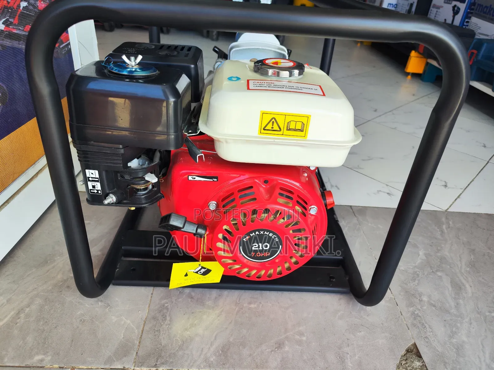 Maxmech 3" Petrol Sewage Pump 7hp