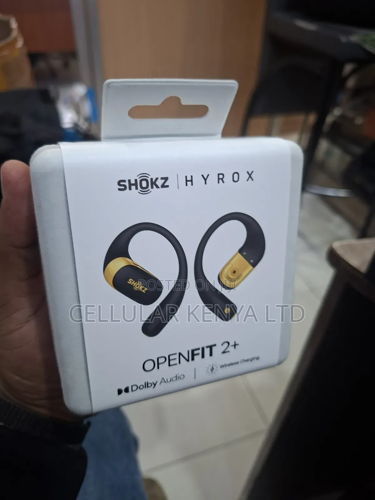 Shokz Openfit 2+ Open-Ear TWS Earbuds (Black)