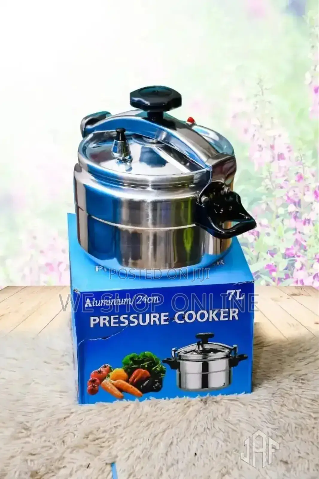 Aluminium Pressure Cooker, Sizes on Description.