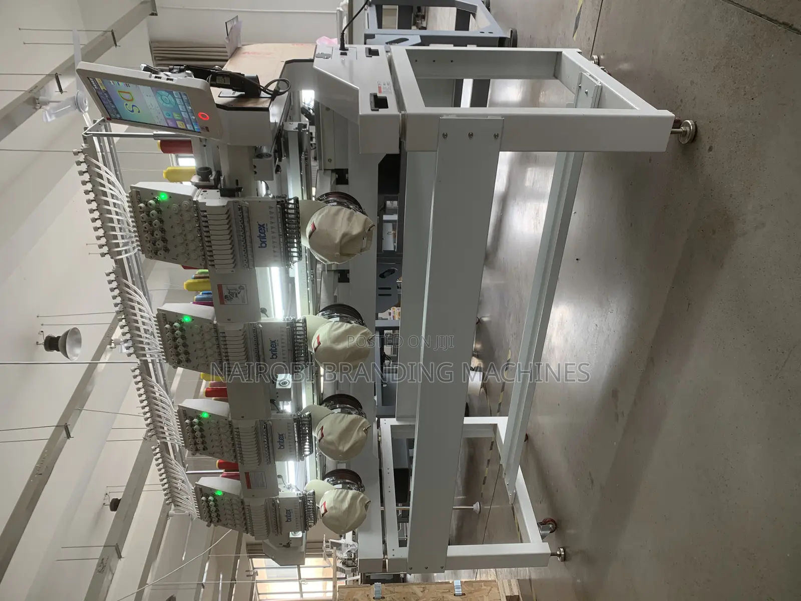 4 Heads Embroidery Sewing Machine Price High Quality Fuwei Brand
